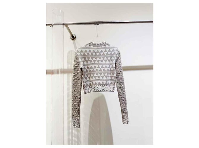 Prenda de punto de cachemire Hermès mujer talla 34 Multicolor - vista 4