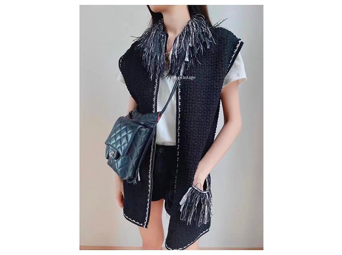 Chaquetas Chanel La Petite Veste Noire Negro - vista 5