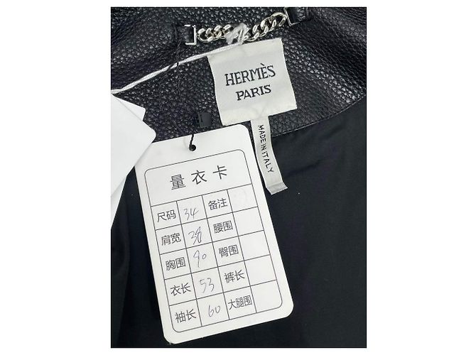 Hermès Lederjacke Damen Größe 34 Mehrfarben - Ansicht 5