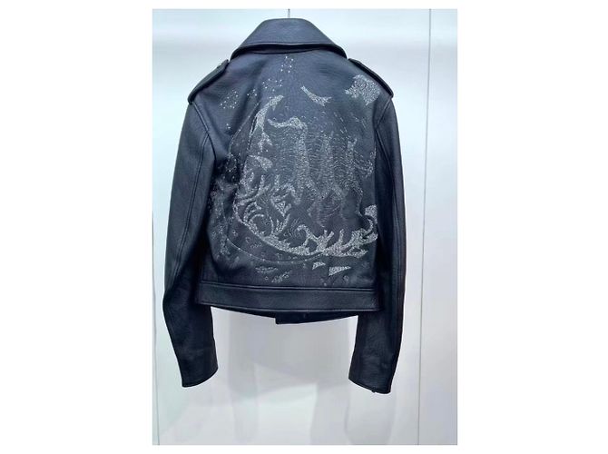 Autre Marque Dior Bar Lederjacke Mehrfarben - Ansicht 2