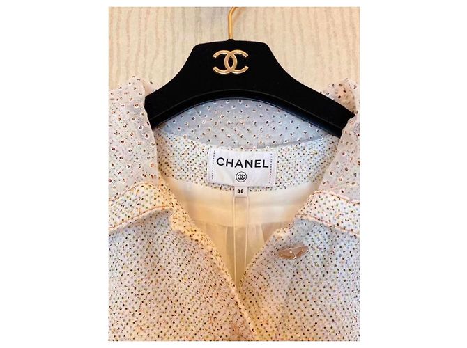 Chanel Kleid aus Polyester Größe 38 Mehrfarben - Ansicht 2