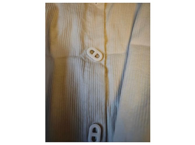Hermès Kleid aus Baumwolle Mehrfarbig Größe 38 Mehrfarben - Ansicht 3
