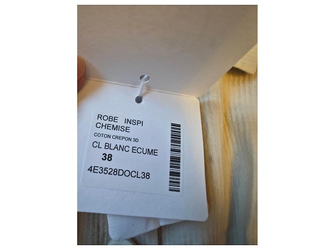 Hermès Kleid aus Baumwolle Mehrfarbig Größe 38 Mehrfarben - Ansicht 5