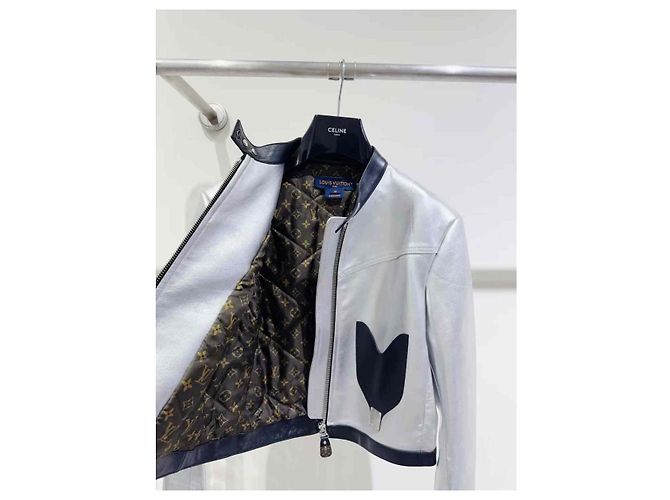Chaquetas Louis Vuitton Plata - vista 4