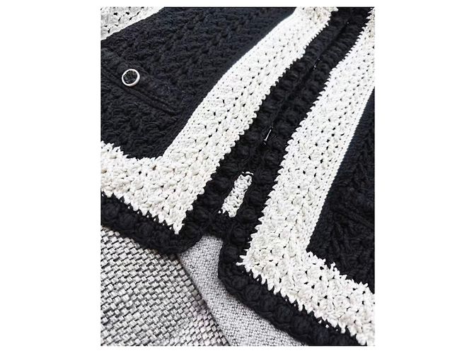 Chanel Strickpullover aus Seide mehrfarbig Größe 38 Mehrfarben - Ansicht 2