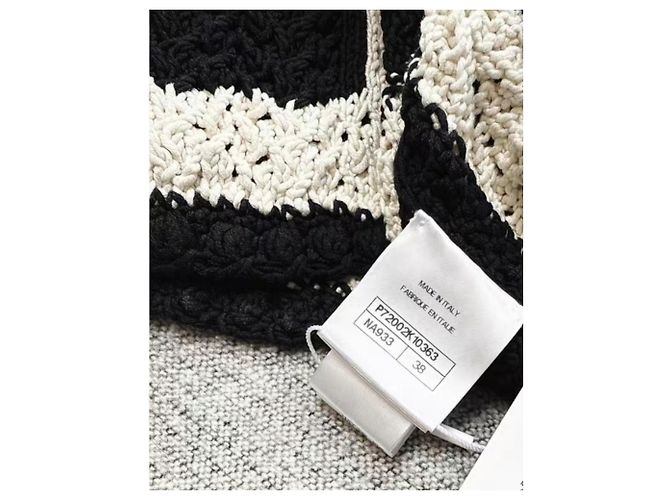 Chanel Strickpullover aus Seide mehrfarbig Größe 38 Mehrfarben - Ansicht 3