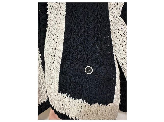 Chanel Strickpullover aus Seide mehrfarbig Größe 38 Mehrfarben - Ansicht 5