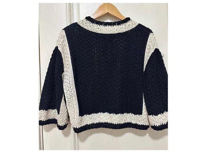 Chanel Strickpullover aus Seide mehrfarbig Größe 38 Mehrfarben - Ansicht 6