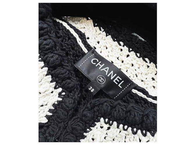 Chanel Strickpullover aus Seide mehrfarbig Größe 38 Mehrfarben - Ansicht 8