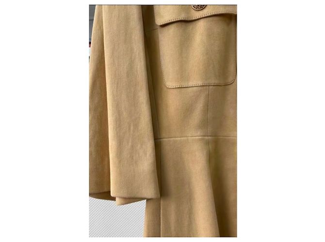 Chanel Kleid aus Leder Mehrfarben - Ansicht 2