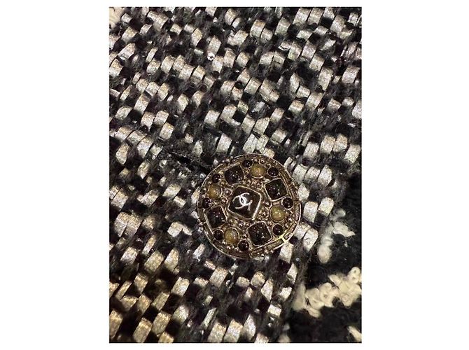 Abrigo Chanel de lana mujer talla 34 Multicolor - vista 5