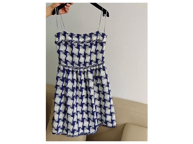 Vestido Chanel de tweed Multicolor - vista 2