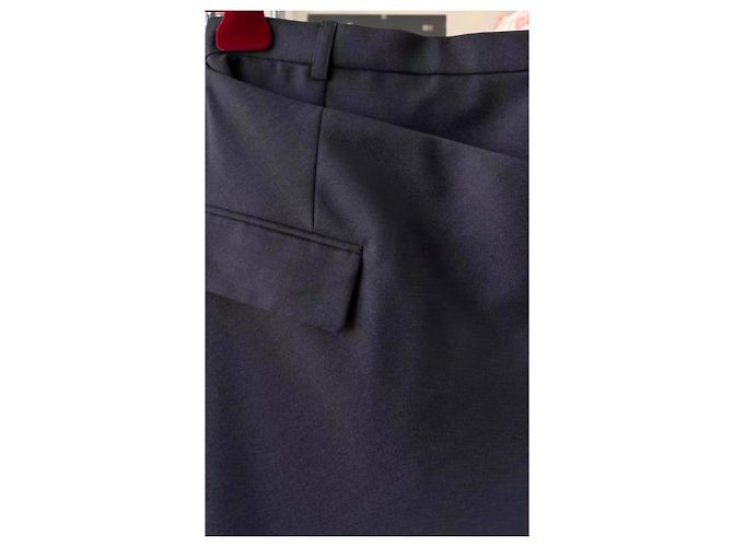 Hermès Rock aus Wolle Schwarz Größe 36 - Ansicht 2