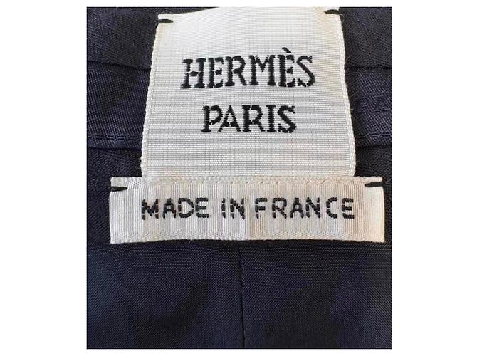 Hermès Rock aus Wolle Schwarz Größe 36 - Ansicht 5