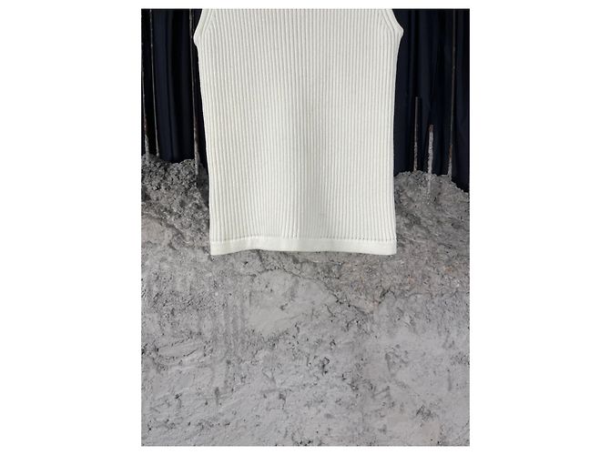 Camiseta de tirantes Miu Miu de algodón Multicolor - vista 4