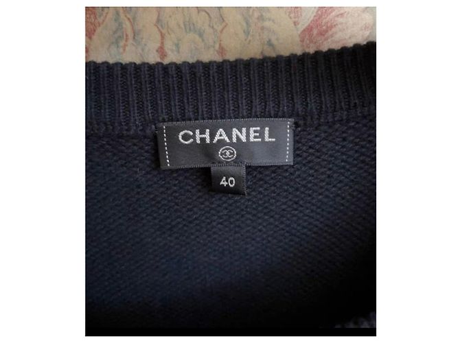 Chanel Prendas de punto de algodón Mujer Talla 40 Multicolor - vista 2