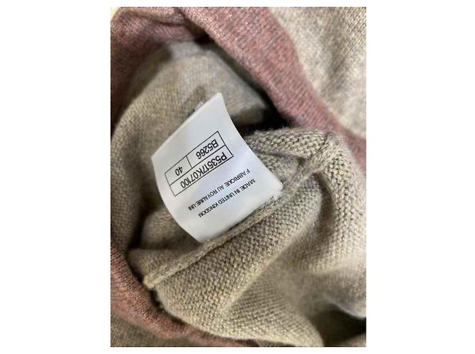 Chanel Rock aus Kaschmir mehrfarbig Größe 40 Mehrfarben - Ansicht 5