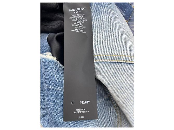 Autre Marque Saint Laurent Kleider Blau - Ansicht 7