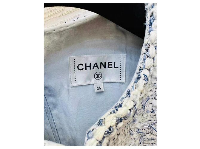 Abito Chanel in tweed Multicolore - vista 2