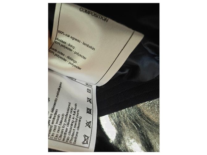 Chanel Lederjacken Silber - Ansicht 7