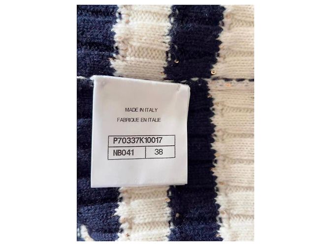 Chanel Cashmere Strickwaren Damen Größe 38 Mehrfarben - Ansicht 7