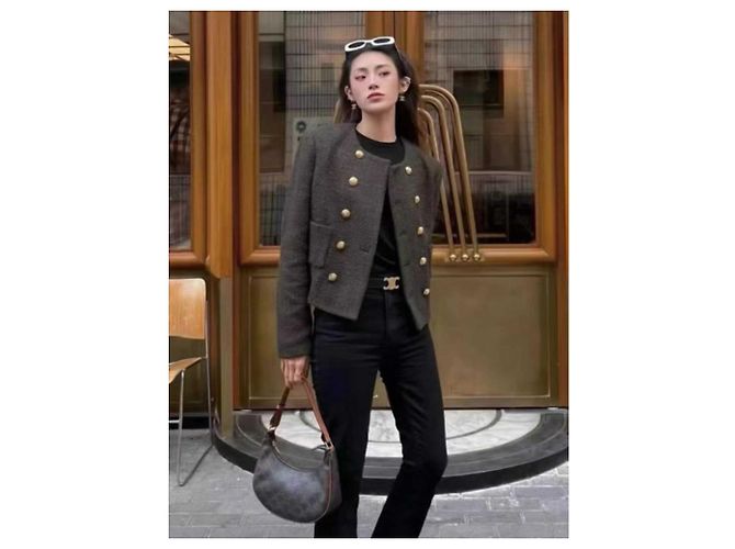Céline Wool Jacket Multi Color Size 36 Multiple colors - view 6