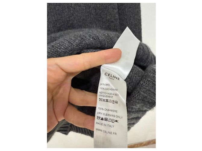 Prenda de punto de cachemir Céline Mujer S Multicolor - vista 2