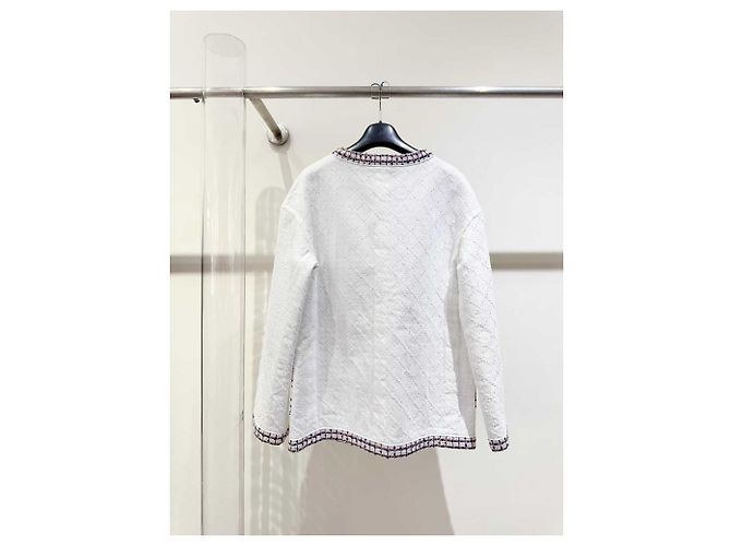 Chaquetas Chanel La Petite Veste Noire Blanco - vista 4