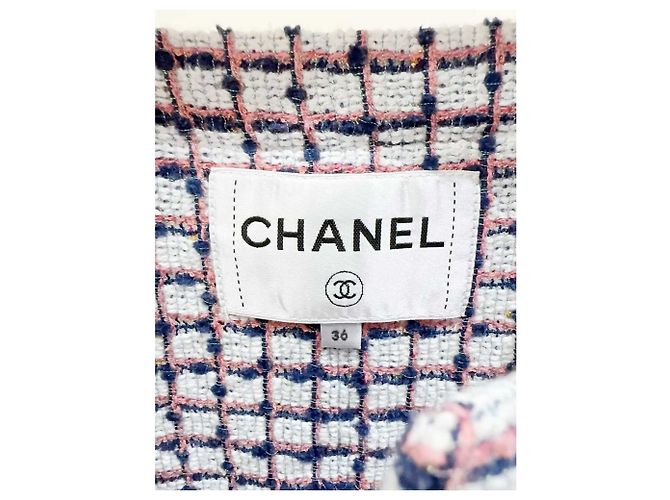 Chaquetas Chanel La Petite Veste Noire Blanco - vista 5