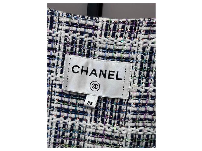 Vestido Chanel de tweed Multicolor - vista 4