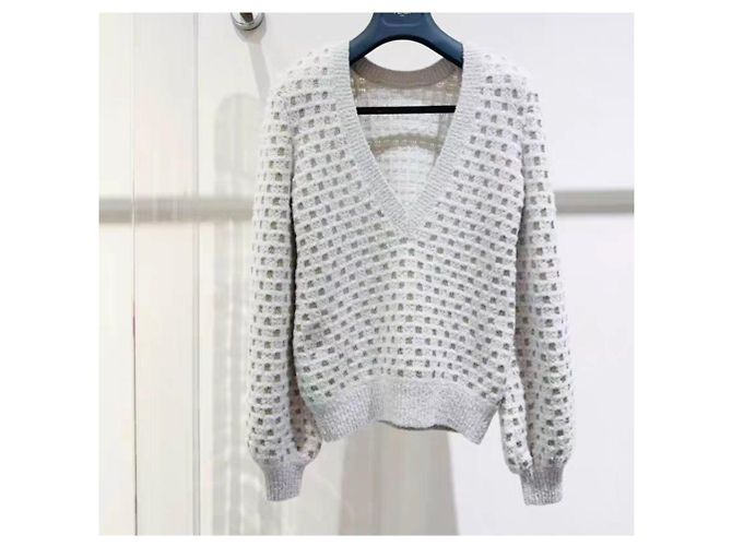 Pull en laine Chanel Multicolore - vue 3