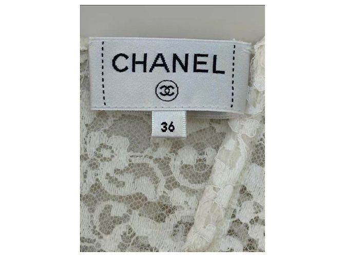 Chanel Kleid Polyester Mehrfarbig Größe 36 Mehrfarben - Ansicht 3