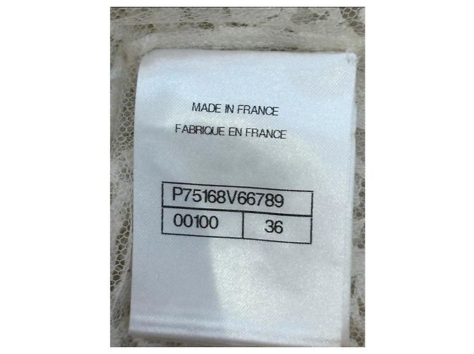 Chanel Kleid Polyester Mehrfarbig Größe 36 Mehrfarben - Ansicht 4