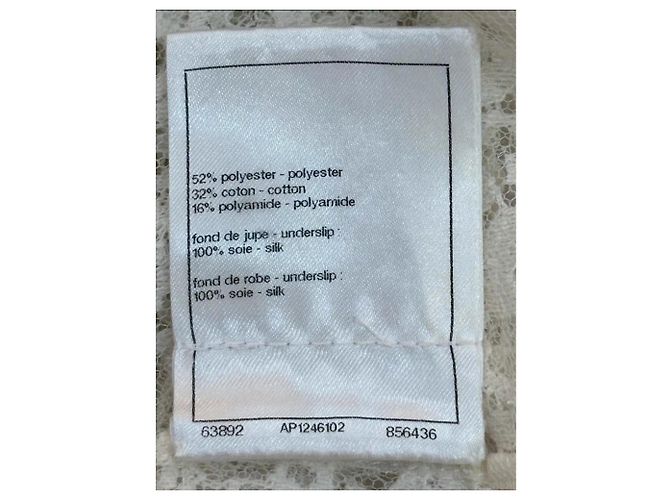 Chanel Kleid Polyester Mehrfarbig Größe 36 Mehrfarben - Ansicht 5