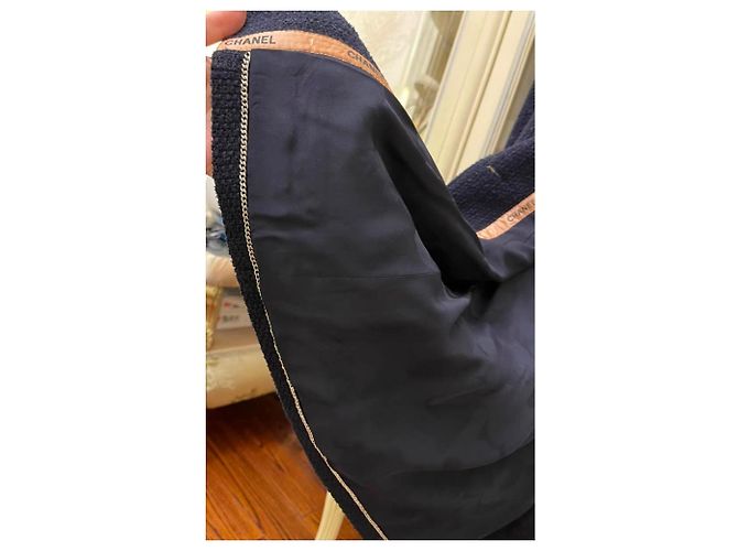 Chaquetas Chanel La Petite Veste Noire Azul marino - vista 3