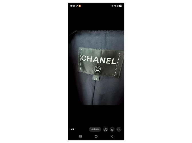 Chaquetas Chanel La Petite Veste Noire Azul marino - vista 6