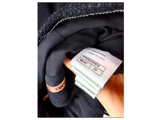 Chaquetas Chanel La Petite Veste Noire Azul marino - vista 8