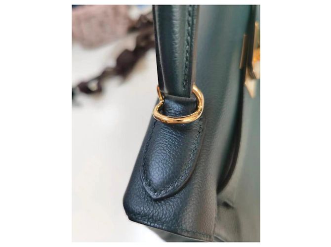 Bolsos Hermès Kelly 28 Verde - vista 5