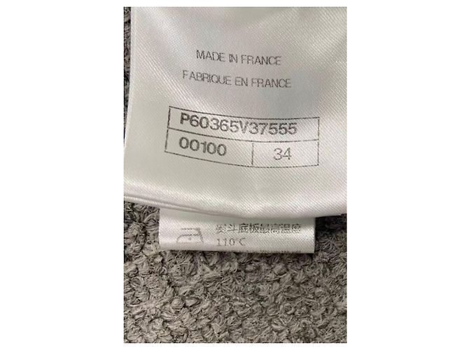 Chanel Baumwollkleid Mehrfarbig Größe 34 Mehrfarben - Ansicht 5