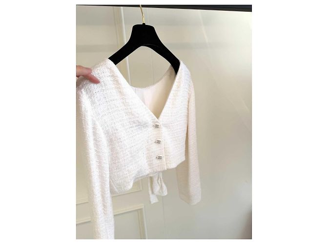 Chaquetas Chanel La Petite Veste Noire Blanco - vista 2