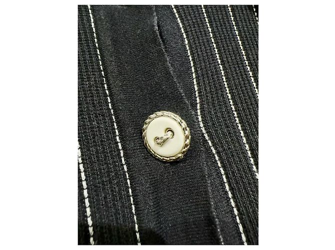 Chanel Baumwollkleid Mehrfarbig Größe 40 Mehrfarben - Ansicht 2