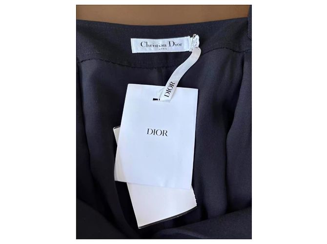Autre Marque Dior Kleid aus Wolle Schwarz 34 FR - Ansicht 4