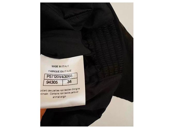 Chanel Lederjacken Schwarz - Ansicht 3