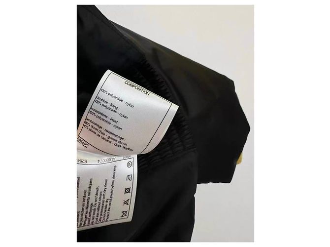 Chanel Lederjacken Schwarz - Ansicht 4