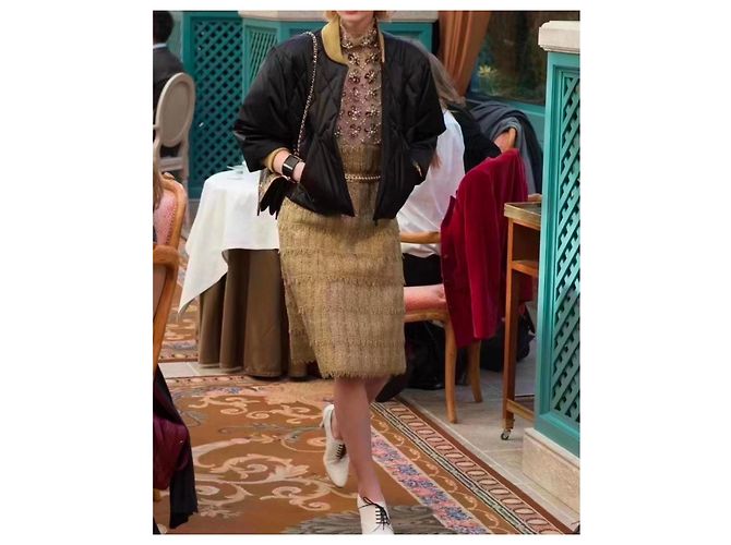 Chanel Lederjacken Schwarz - Ansicht 6