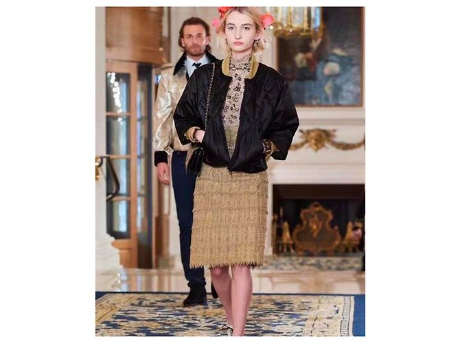 Chanel Lederjacken Schwarz - Ansicht 7