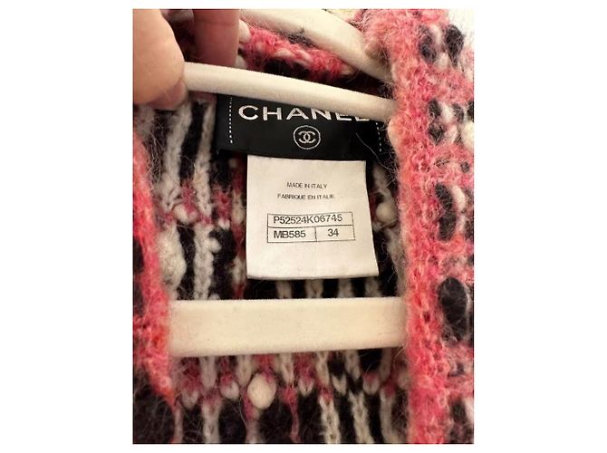 Chanel Strickware aus Wolle Damen Größe 34 Mehrfarben - Ansicht 2