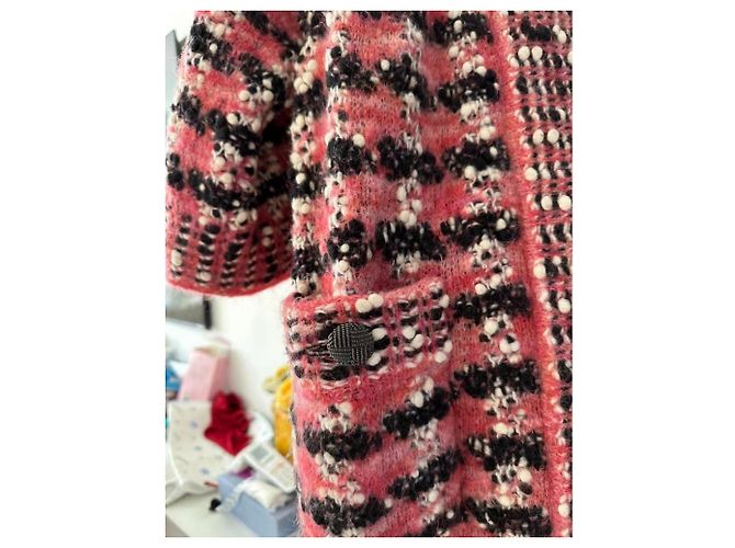 Chanel Strickware aus Wolle Damen Größe 34 Mehrfarben - Ansicht 6