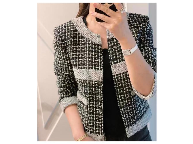 Chaquetas Chanel La Petite Veste Noire Multicolor - vista 6