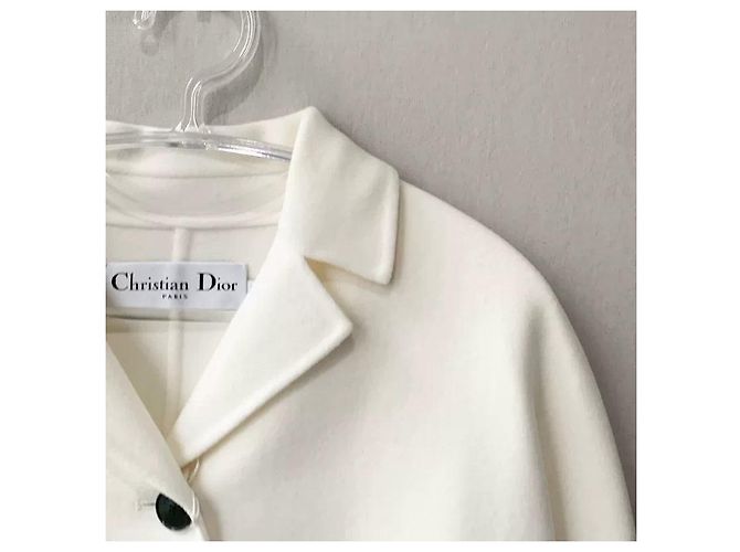 Autre Marque Dior Wollmantel Mehrfarbig Größe 34 Mehrfarben - Ansicht 5
